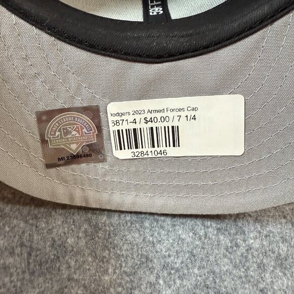 New Era 59FIFTY Oklahoma City Comets MLB Baseball Cap Men 7 1/4 Olive Fitted Hat - Picture 5 of 12